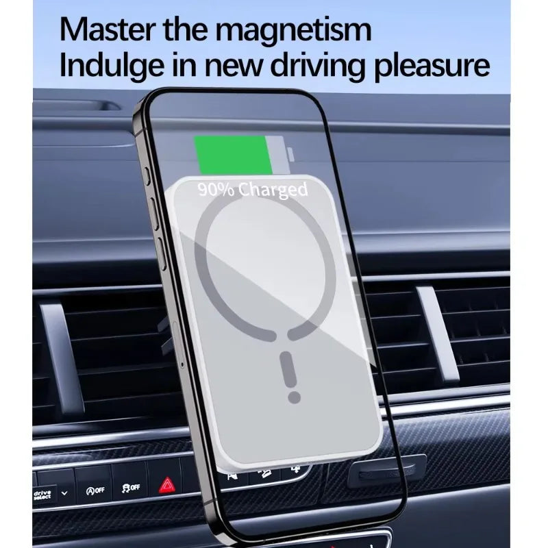 Magnetic Wireless Car Charger Air Outlet Phone Holder