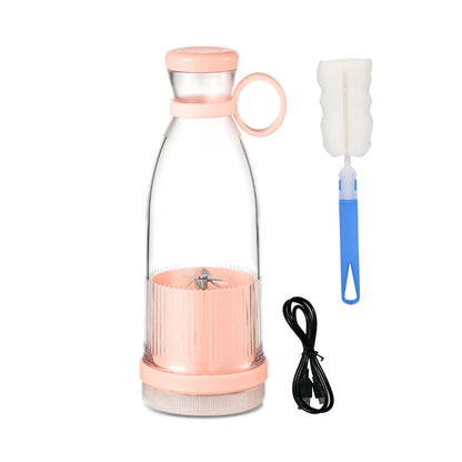 Rechargeable Mixers Fresh Fruit Juicers  Juice Bottle
