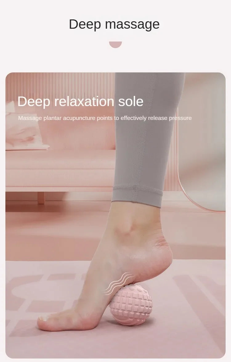 Yoga Foot Massage Ball Deep Acupressure Muscle Relaxation