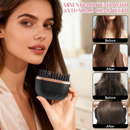New Mini Straightener Rechargeable Portable Hair Straightener