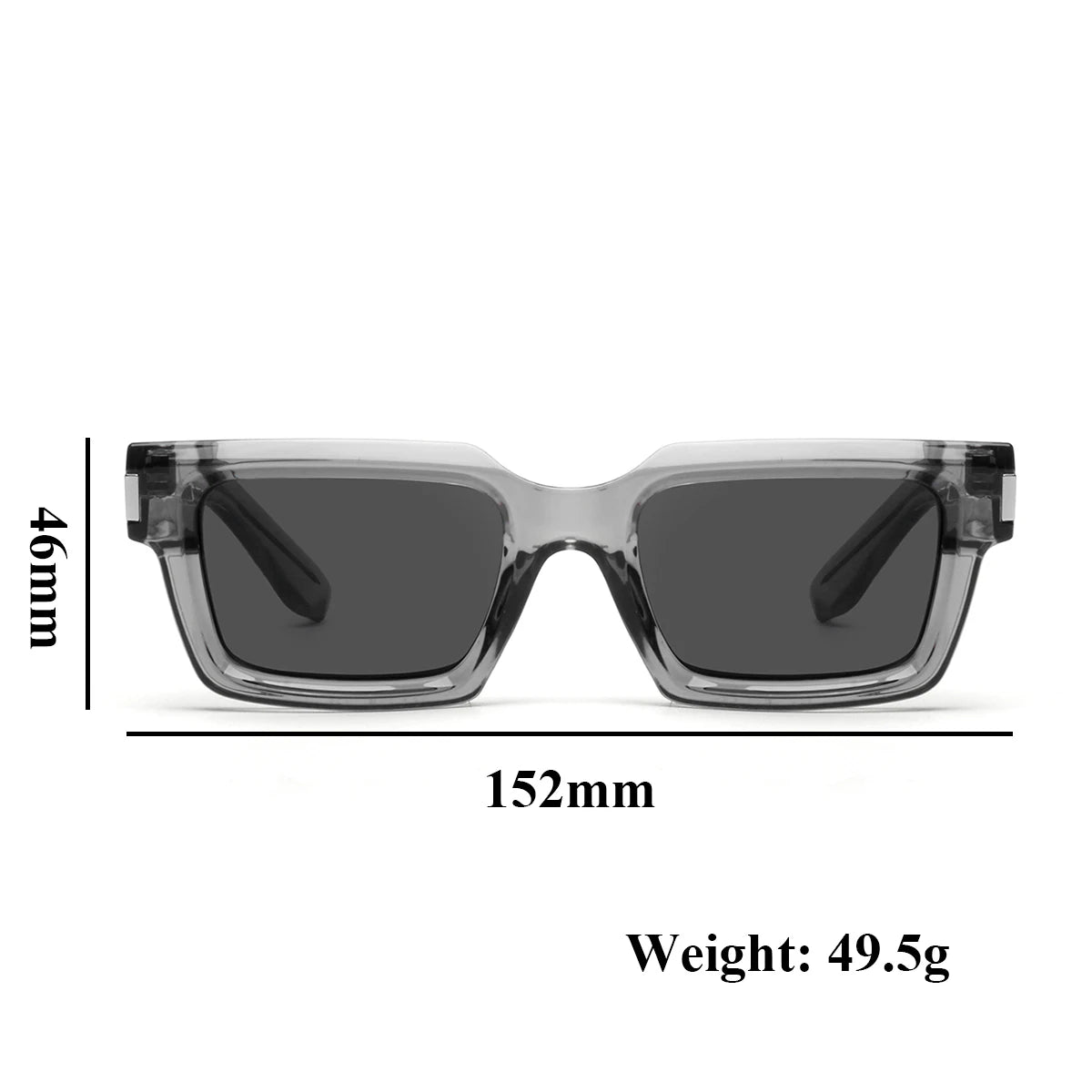 Ruiao retro black designer sunglasses vintage eyewear