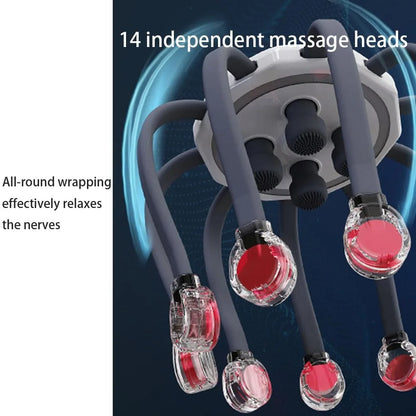 Octopus Claw Eight Claw Massager USB Charging Therapeutic