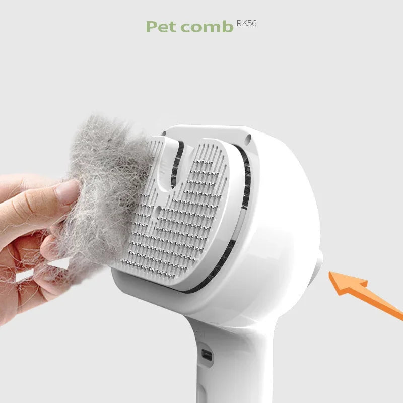 Pet Spray Grooming Comb Steamy Floating Hair Removal