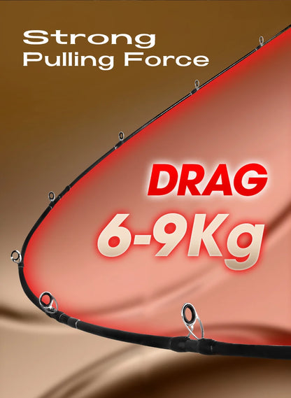 Seasir Salminus XF M/MH Spining & Casting Fishing Rod