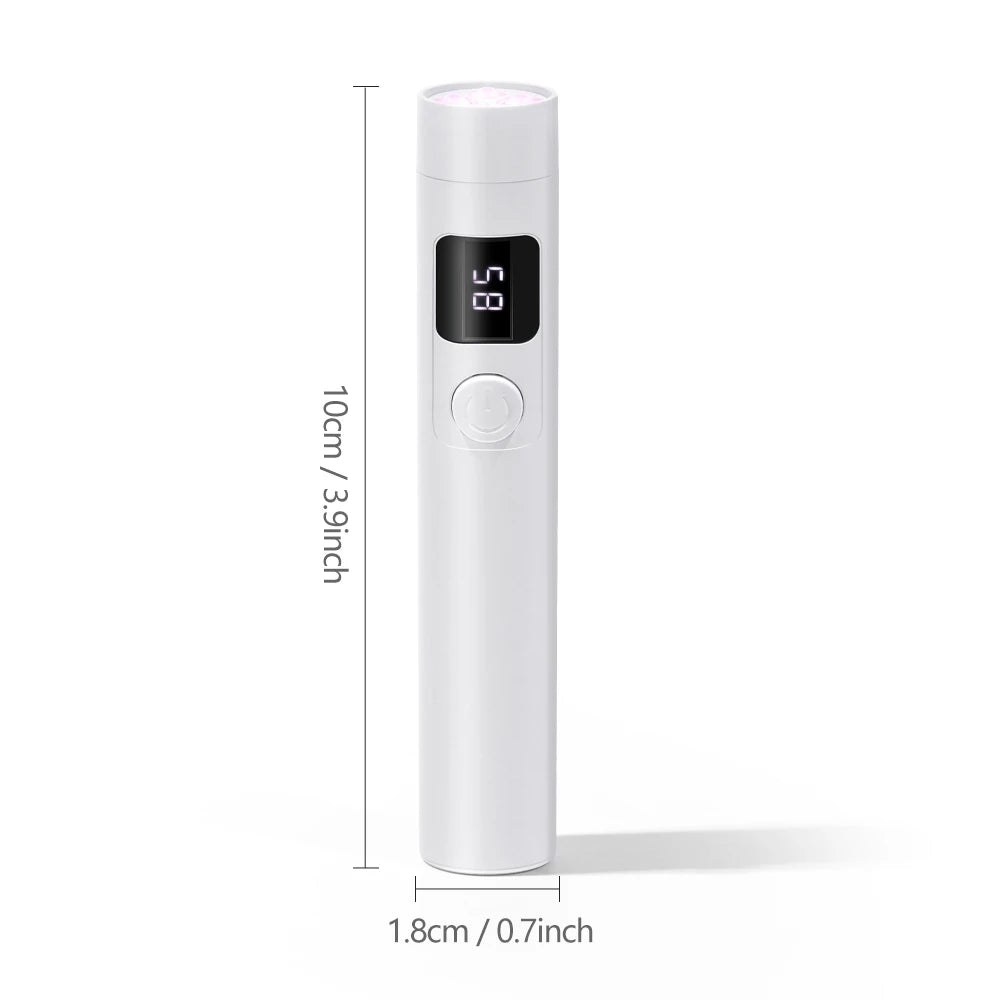Portable Mini Nail Lamp Salon Quick Dry USB Nail Dryer