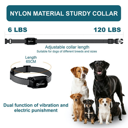 800m Digital Dog Training Collar Shock Vibration Sound