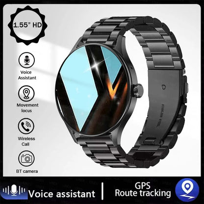 Fashion Smart Watch Plus 1.55 HD For Men And Women