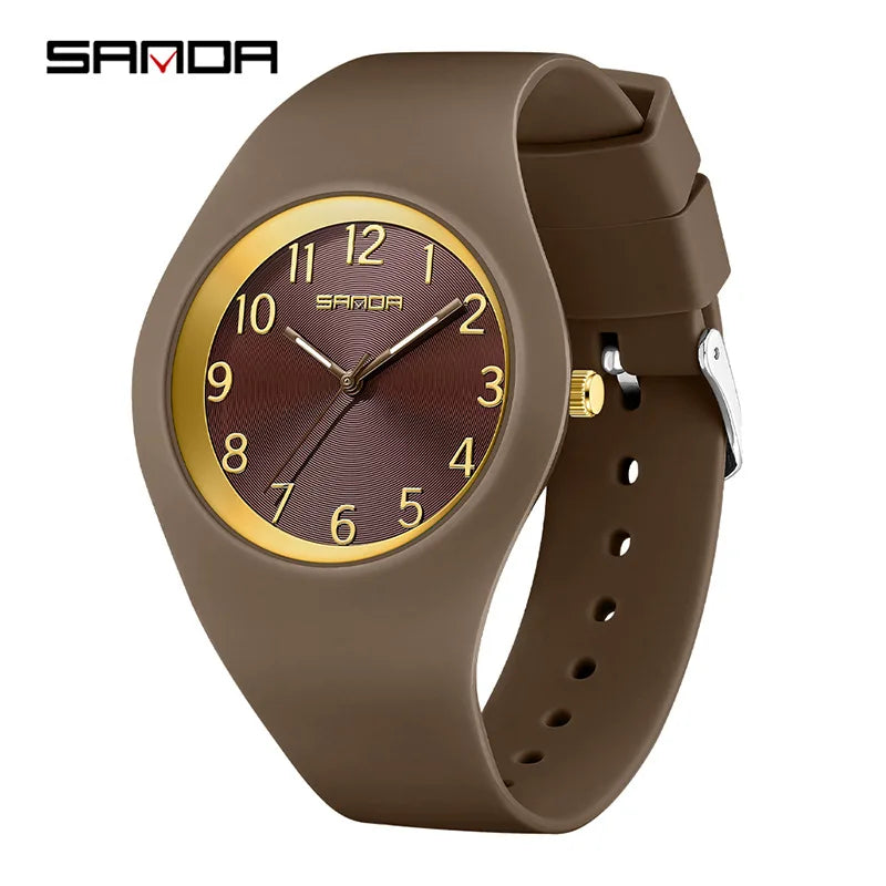 Simple Luxury Student Quartz Watch Clock Gift Outdoor