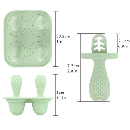 Cavity New Baby Teething Ice Cream Stick Mold Perfect