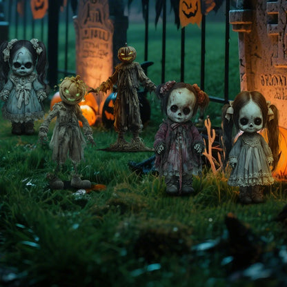 Halloween Scary Yard Decoration, Scarecrow Decor Horror