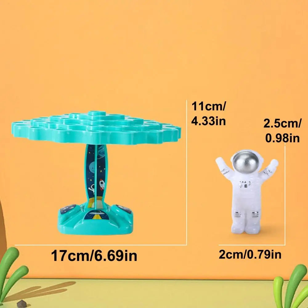 Fun Astronaut Frog Balancing Toy Balance Tree Puzzle Toy