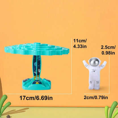 Fun Astronaut Frog Balancing Toy Balance Tree Puzzle Toy