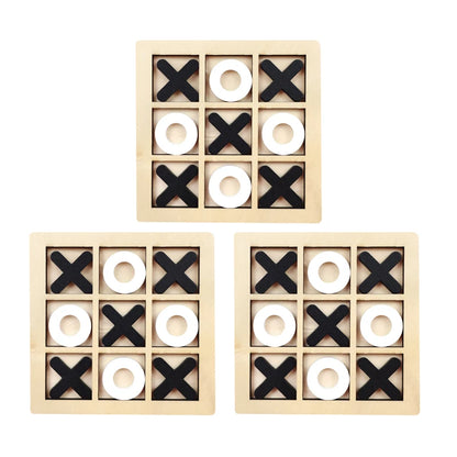 Montessori Play Game Wooden Toy Mini Chess Interaction Puzzle