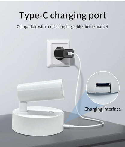USB Rechargeable Magnetic LED Wall Lamp Reading Light
