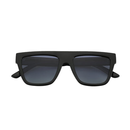Retro Square Polarized Sunglasses Women Men Acetate