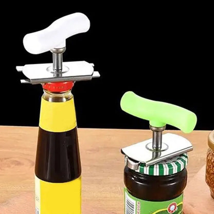 Stainless Steel Multi-Use Jar Opener | Adjustable Labor-Saving Tool
