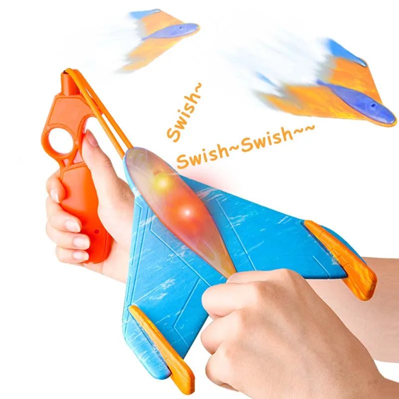 Children's Catapult Foam Aircraft Toys Safety EVA Boomerang