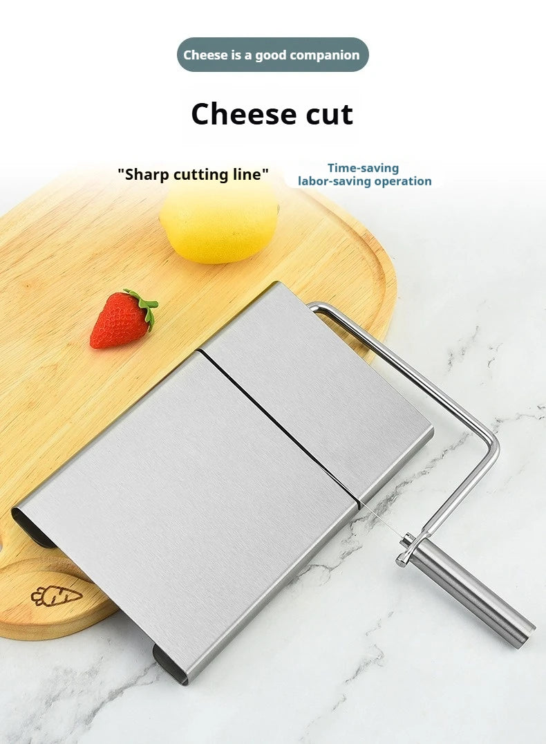 Cheese and Butter Slicers with Wire Cheese Adjustable