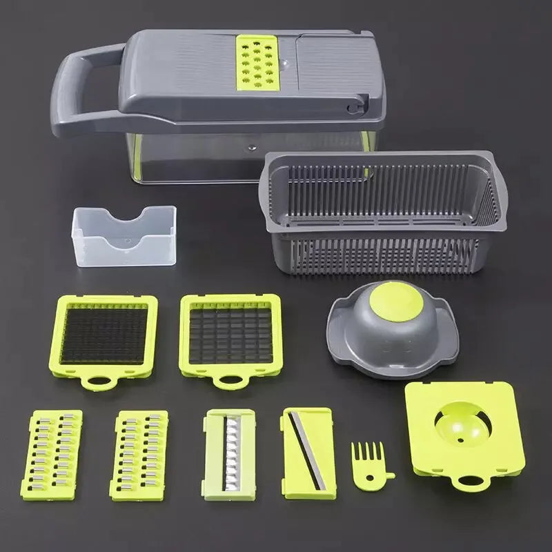 Vegetable Chopper Dicer Set Effortless Onion Tomato Cutter