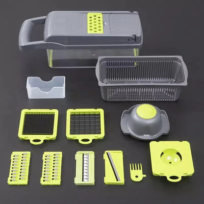 Vegetable Chopper Dicer Set Effortless Onion Tomato Cutter