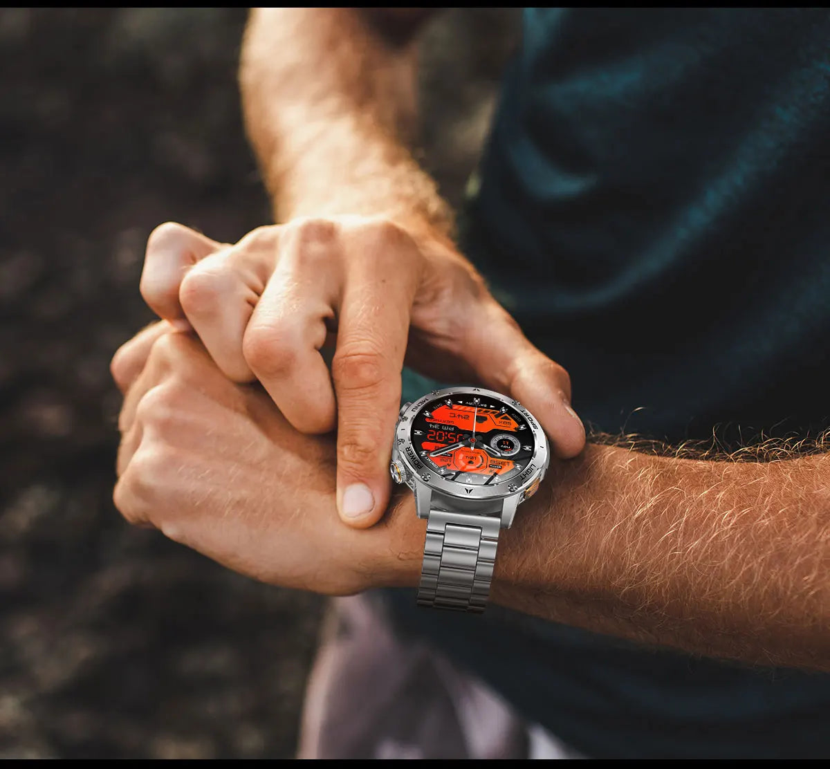 New Military T-Rex 3 Ultra 1000mAh Battery Smart Watch