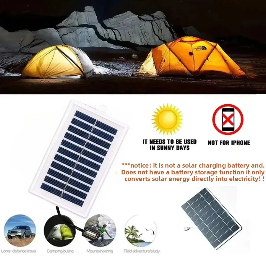 Portable Solar Charger Portable Solar Charger-USB Output