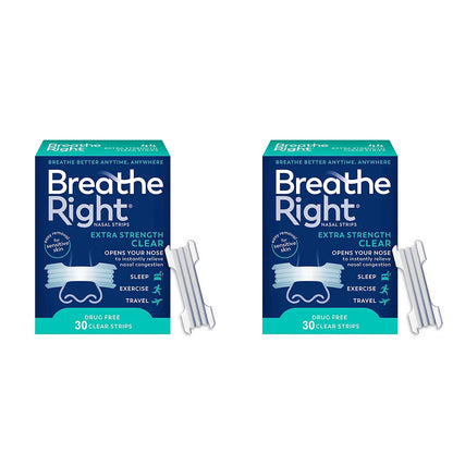 Nasal Strips Extra Strength Clear For Sensitive Skin