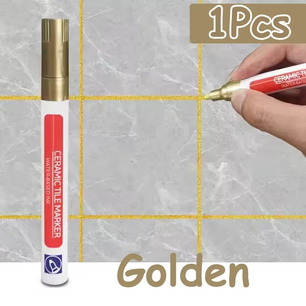 Floor Tile Marker Pen Wall Grout Pen Waterproof