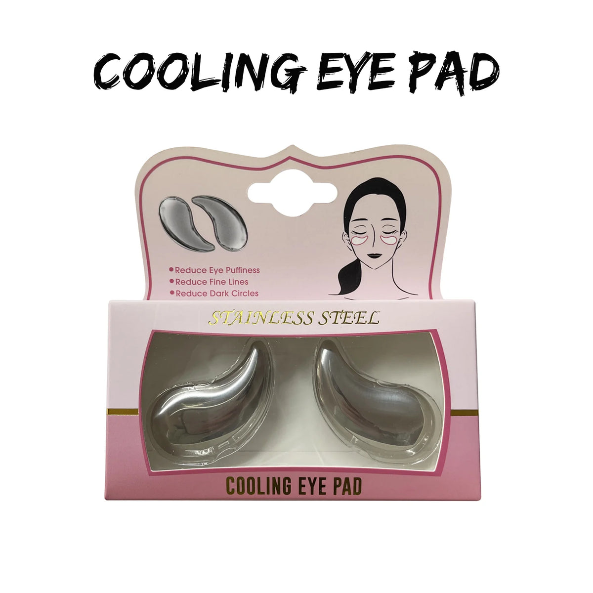 EMS Redlight Eye Massage and Stainless Steel Cooling Eye Pad