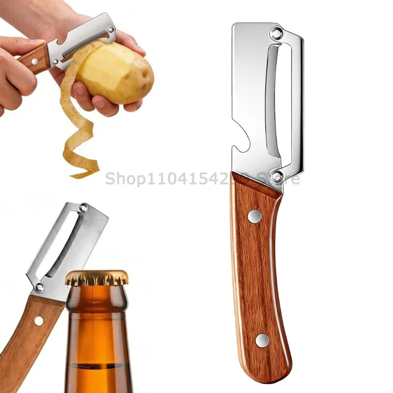 3-in-1 Multifunction Peeler Kitchen Stainless Steel Peeler