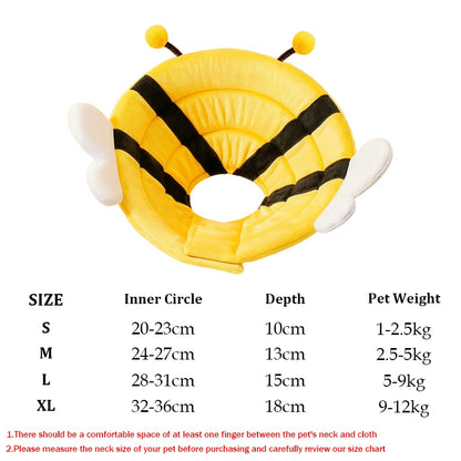 Soft Elizabeth Recovery Collar for Cats Dogs - Anti-Lick Bite Protection Cone