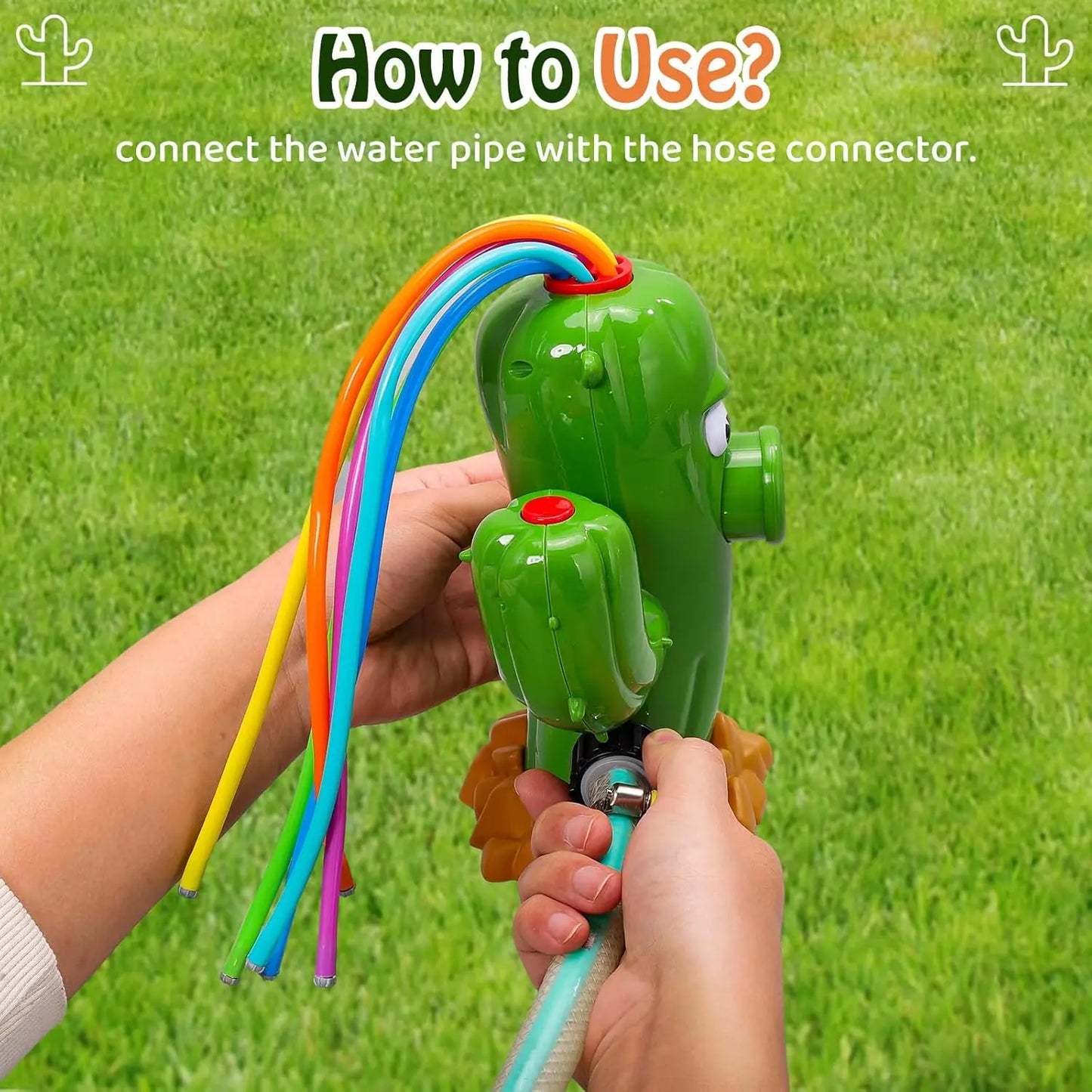 Water Spray Toy Hydrant Sprinkler Outdoor Backyard Garden Toys
