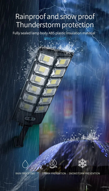 LED Super Bright Outdoor Solar Powered Lamp Motion Sensor