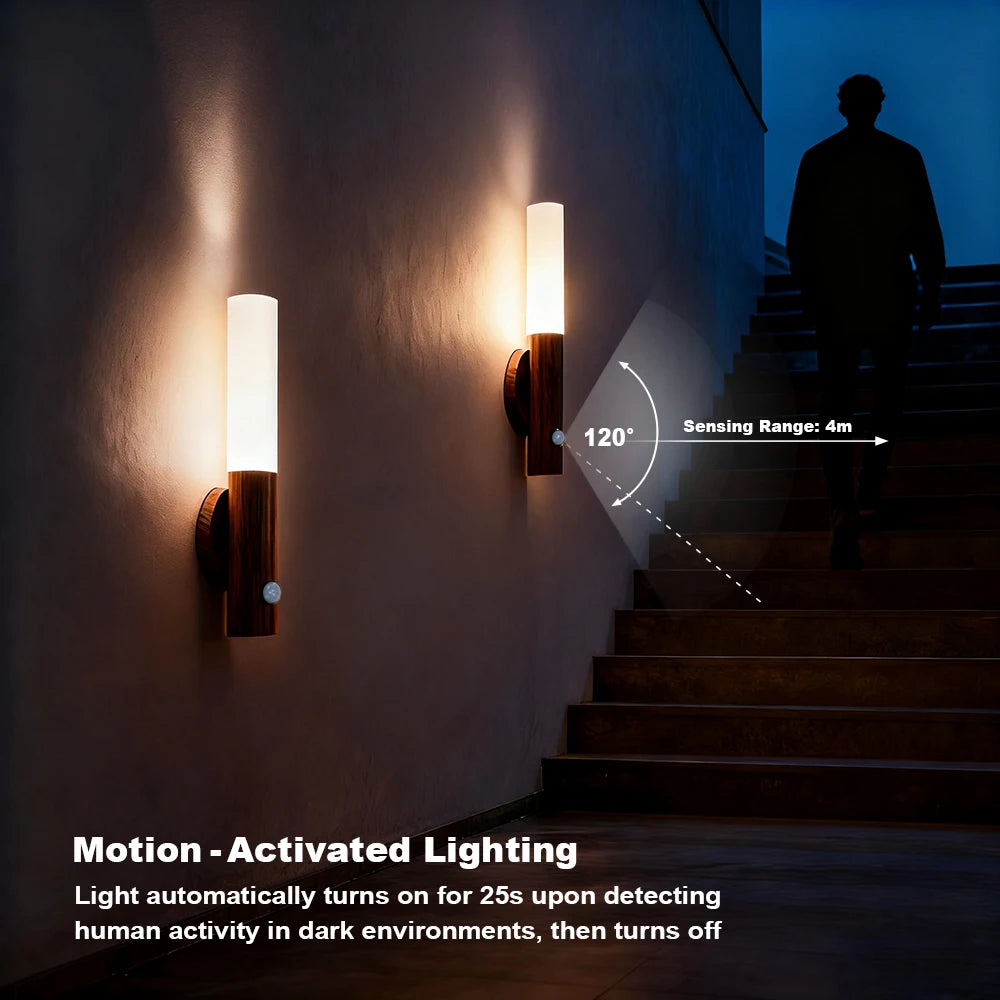 LED Intelligen Sense Light Magnetic Charging Imitation