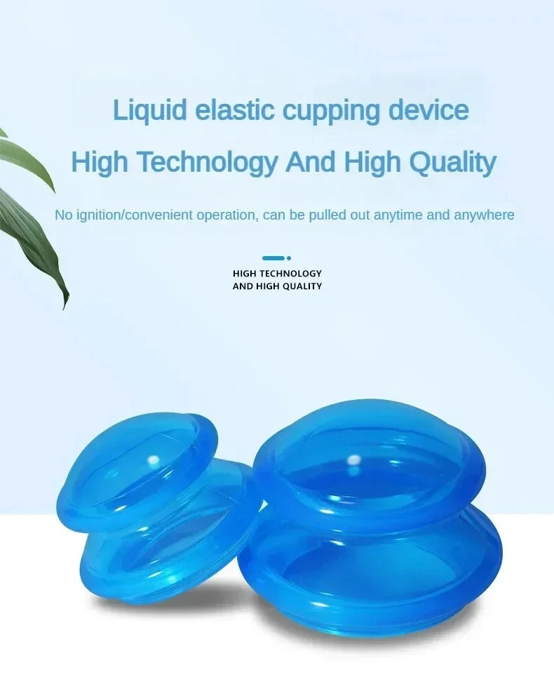 Anti-cellulite Silicone Cupping Set Suction Cup Ventosas