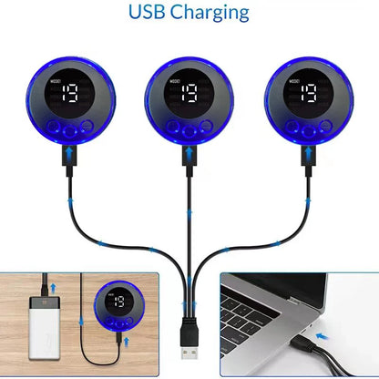 USB Rechargeable EMS Muscle Stimulator ABS Arm 3 IN 1 Trainer