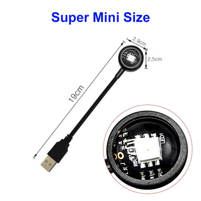 USB Night Light LED Sunset Lamp Projector Photography Wall