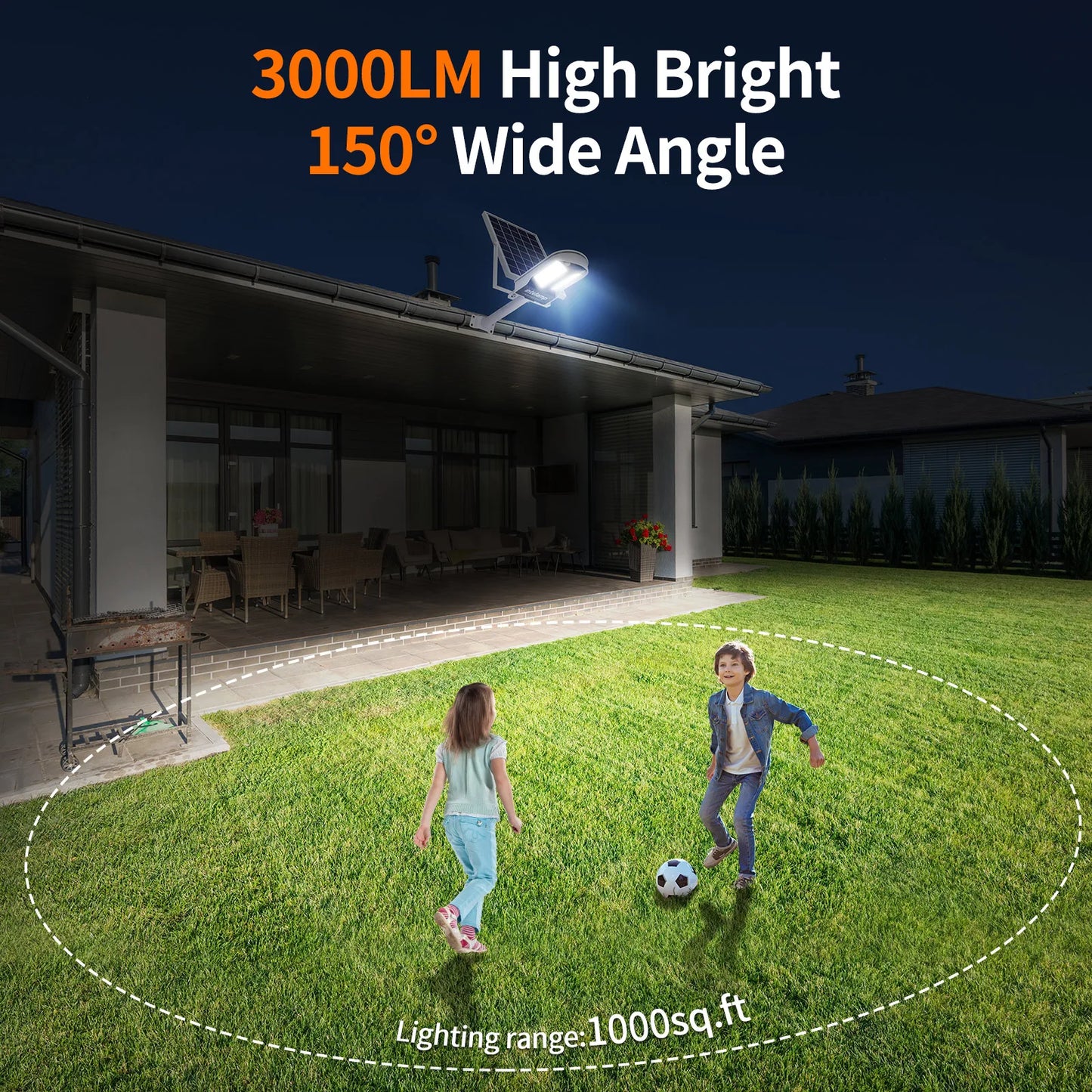 Super Powerful LED Solar Light Outdoor Super Bright