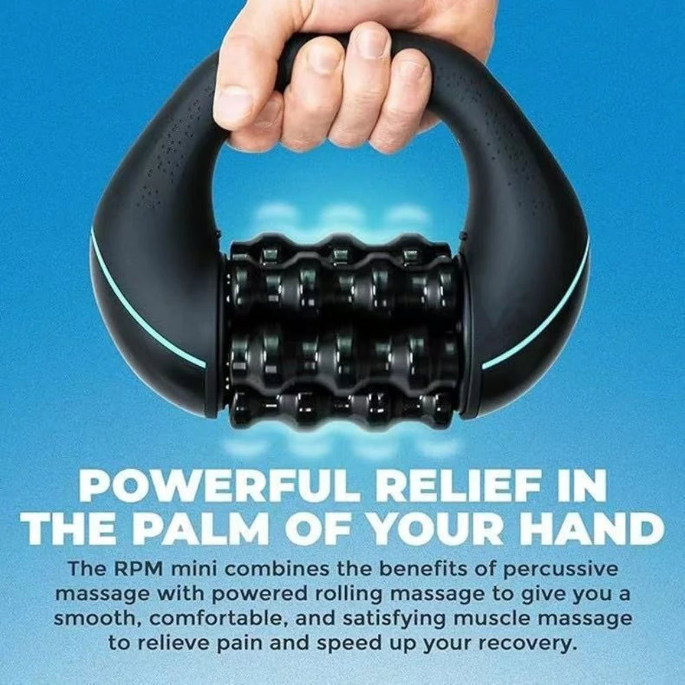 Vibrating Handheld Massage Roller Adjustable Speed