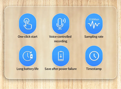 AI Voice Recorder Dictaphone with Real-Time Transcription