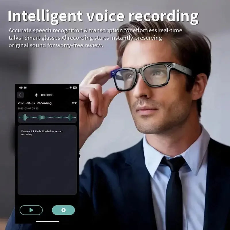 TOP 1 for Meta AI Smart Glasses 13MP Camera Video Recording