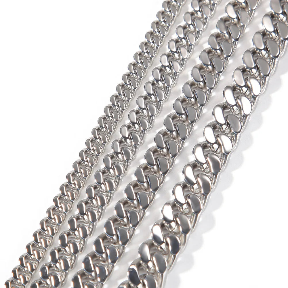 316 Stainless Steel Plated 18k Gold Fashion Hip Hop Bracelet