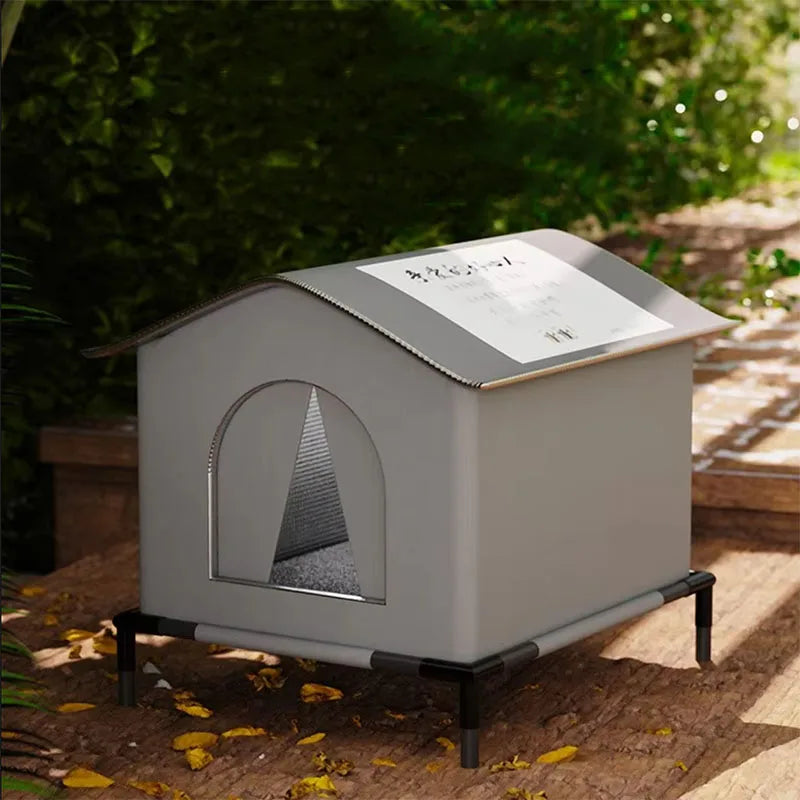 Stray Cat Dog House Waterproof Outdoor Winter Pet Cave