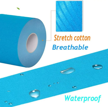 Sports Waterproof Kinesiology Tape Stickers Athletic Bandage