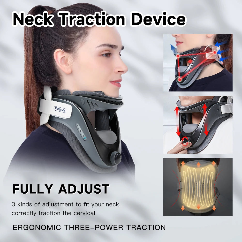 Cervical Neck Traction Device Airbag Support for Neck Pain Relief