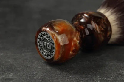Caramel Cat's Whisker Synthetic Shaving Brush