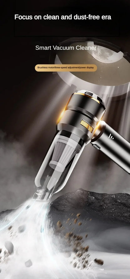 Car Vacuum Cleaner Wireless Mini Handheld for Car