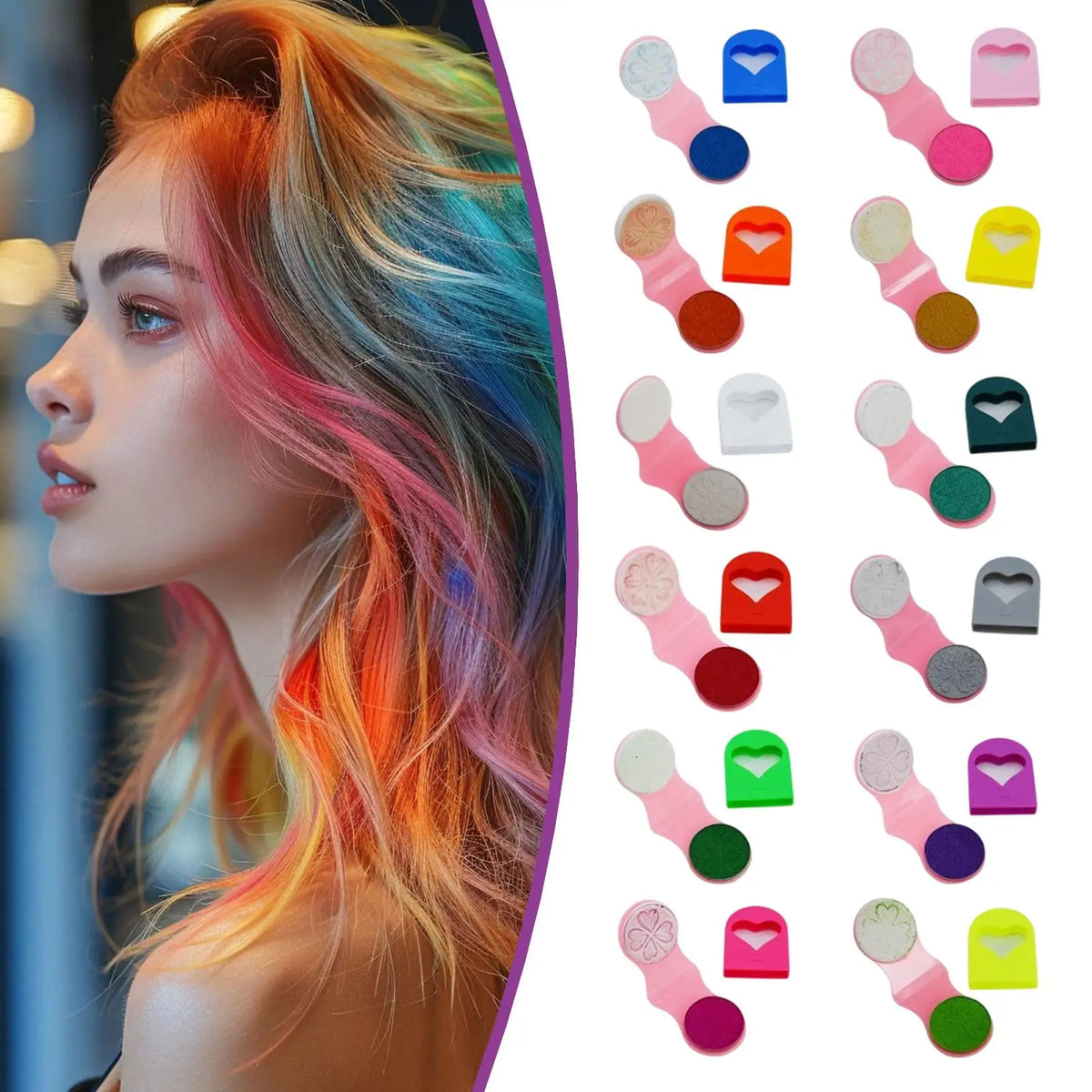 Temporary Hair Dye Chalk Colorful Hair Dye