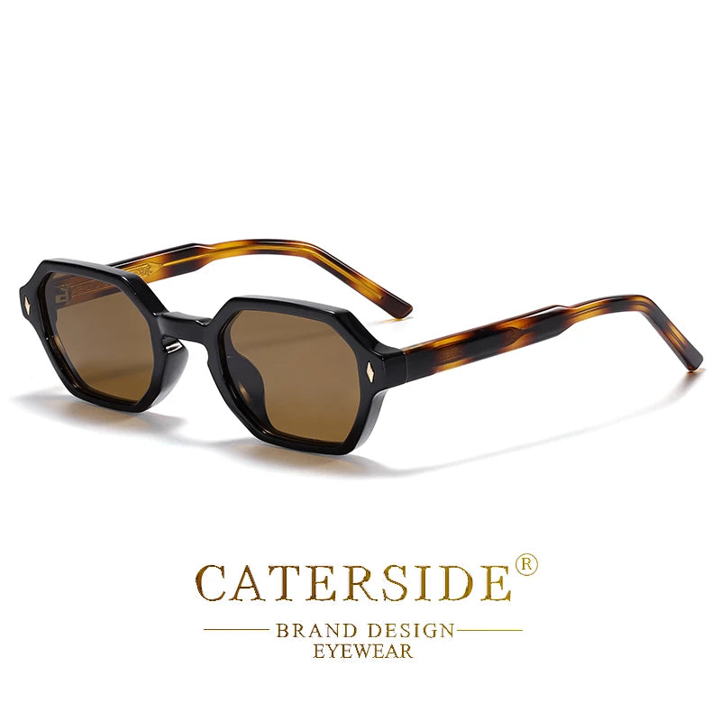 Punk Polygonal Men Sunglasses Personalized Design Square