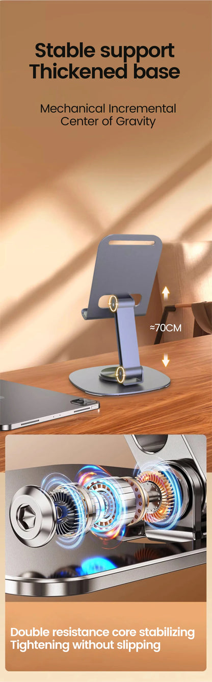 Olaf Rotating Table Cell Phone Holder Support Desktop Stand